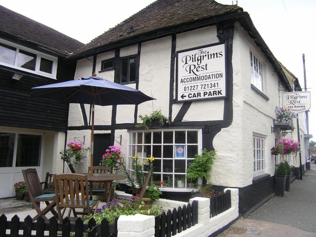 The Pilgrims Rest Hotel Littlebourne Eksteriør billede
